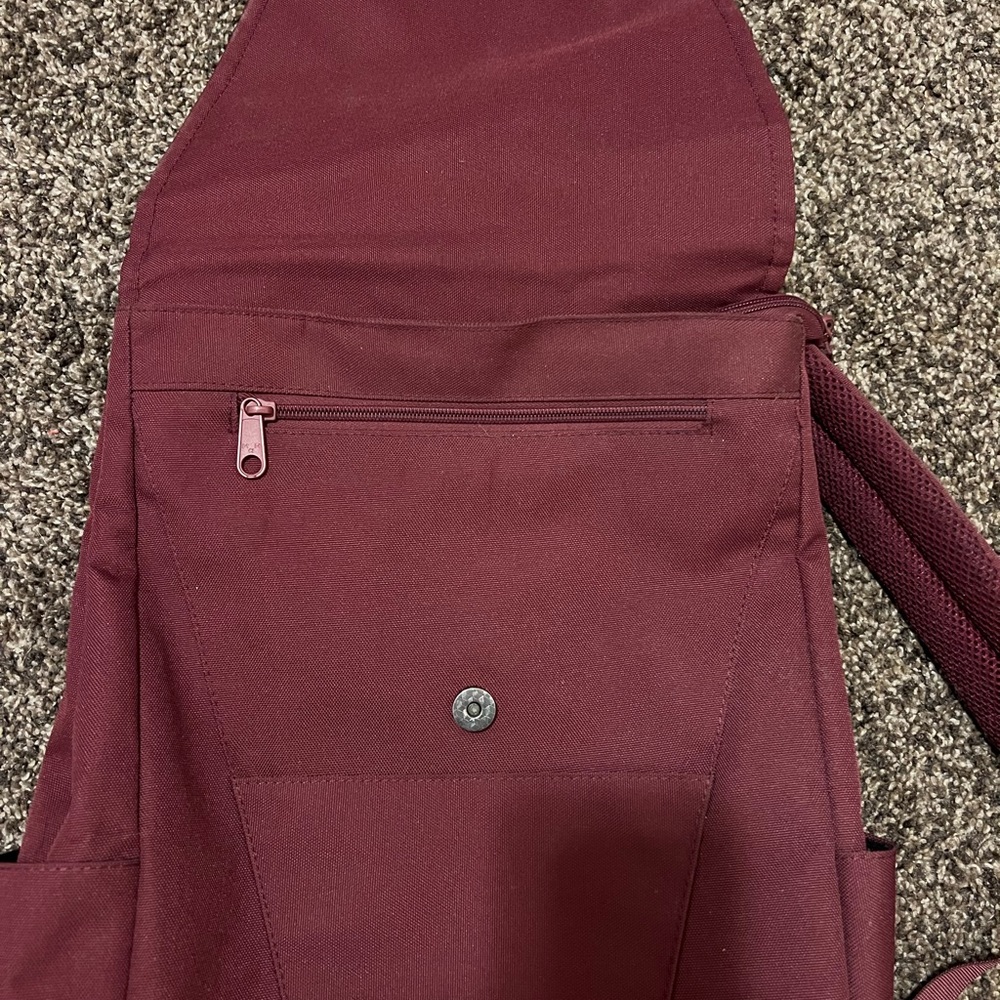 MAH Maroon Backpack - Picture 4 of 5
